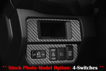 Dim Light Control Accent Overlays Fits 2016-2023 Toyota Tacoma