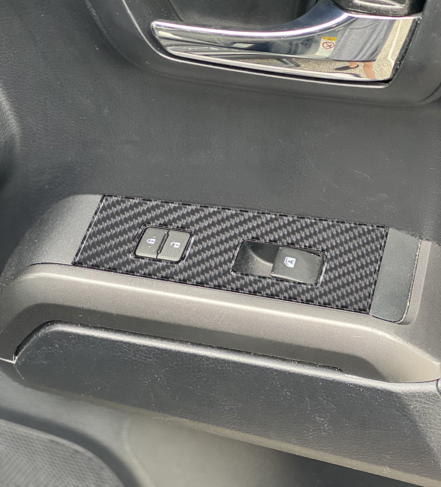 Door Switch Panel Accent Overlays Fits 2016-2023 Toyota Tacoma