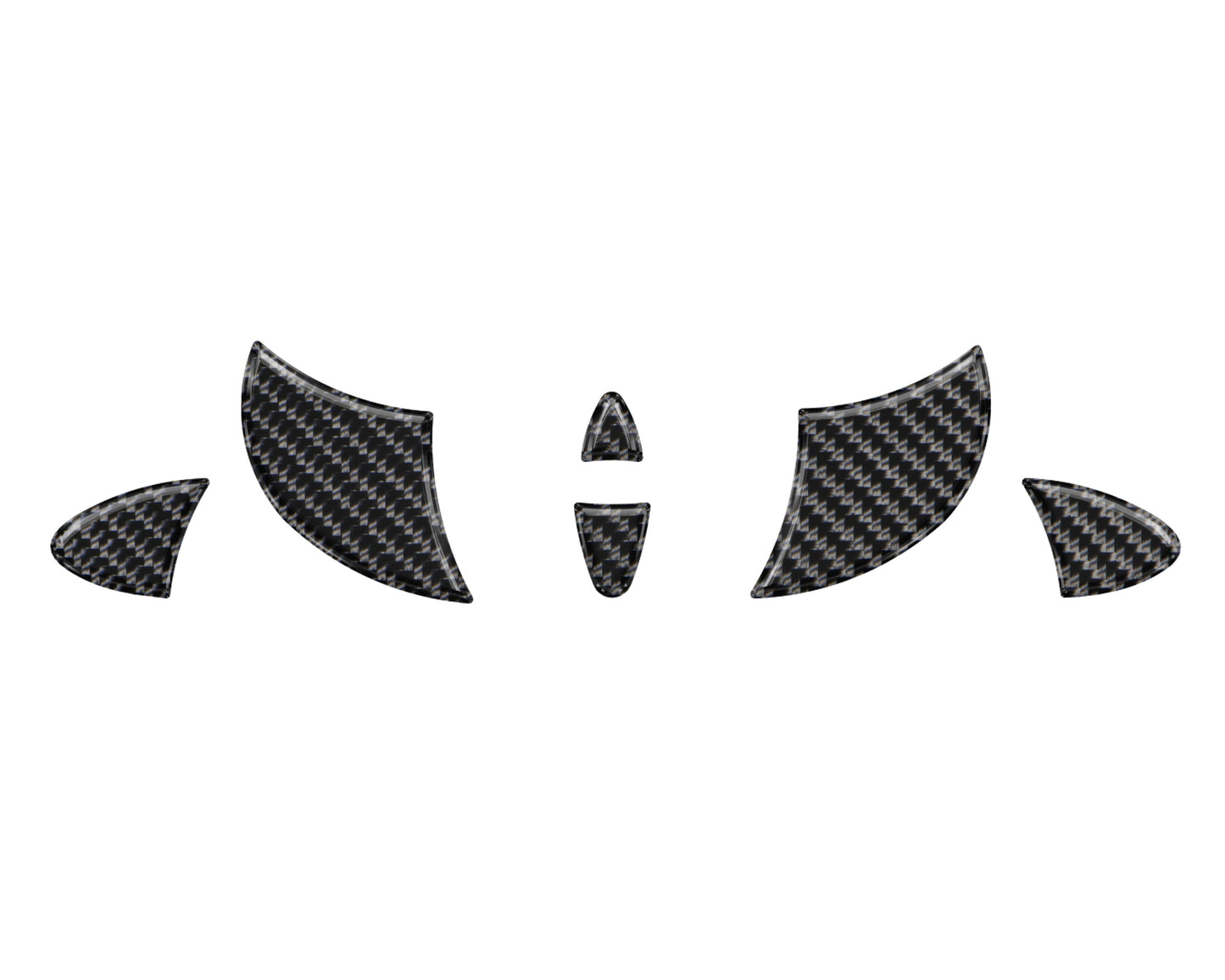 Steering Wheel Emblem Inserts Fits 2006-2014 Toyota FJ Cruiser
