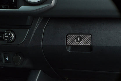 Glove Box Handle Accent Overlay Fits 2016-2023 Toyota Tacoma