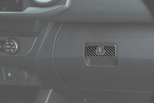 Glove Box Handle Accent Overlay Fits 2016-2023 Toyota Tacoma