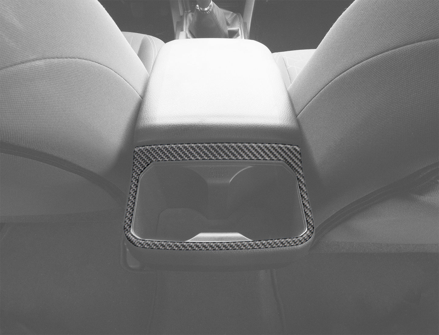 Rear Cup Holder Accent Overlay Fits 2016-2023 Toyota Tacoma