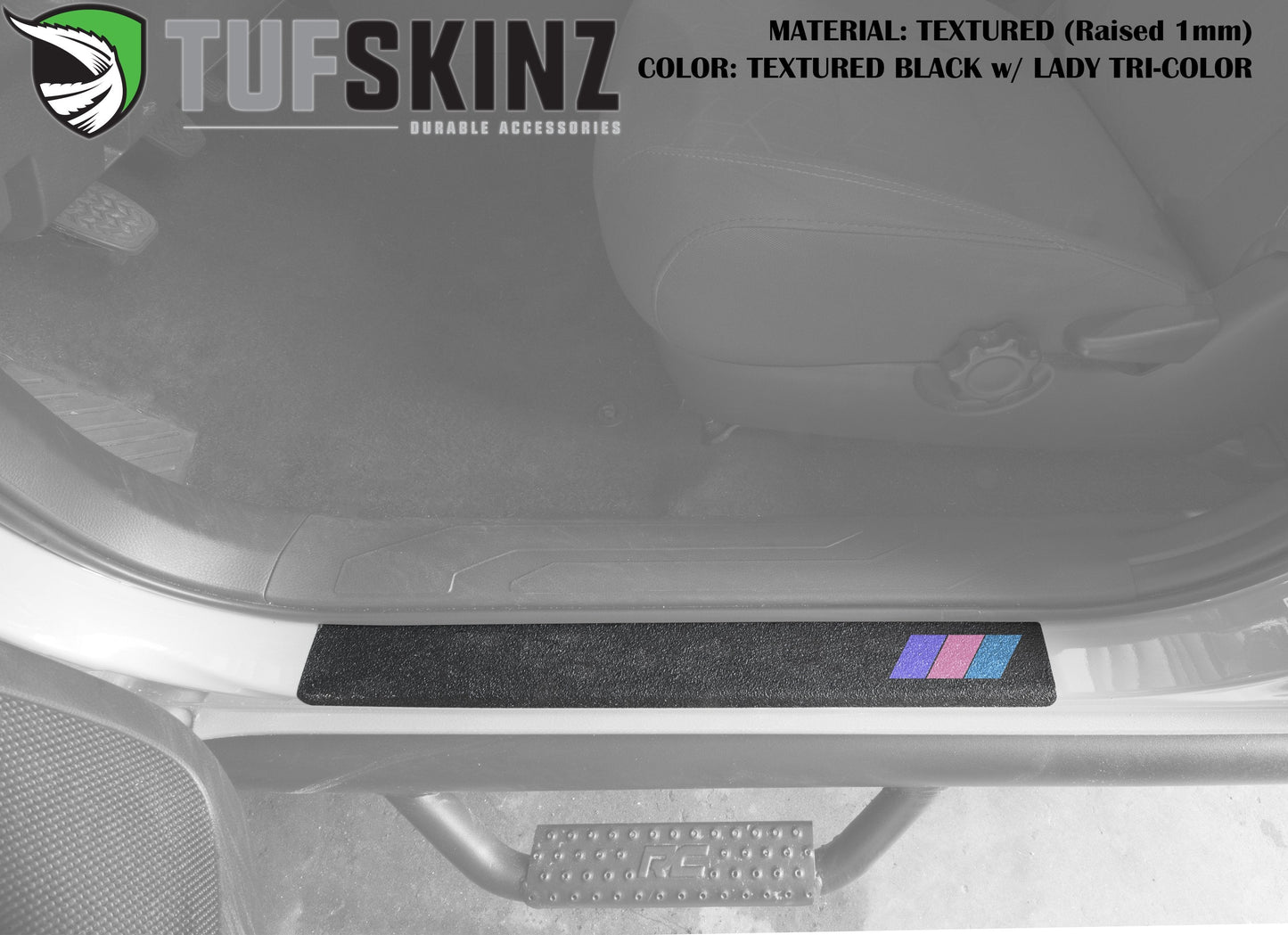 Door Sill Protection Overlays Fits 2005-2023 Toyota Tacoma