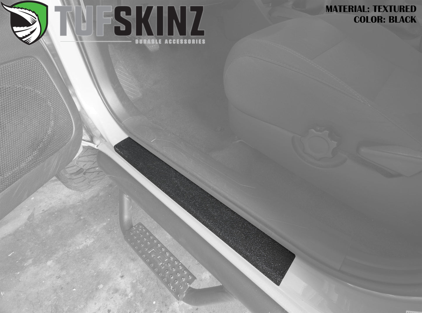 Door Sill Protection Overlays Fits 2005-2023 Toyota Tacoma