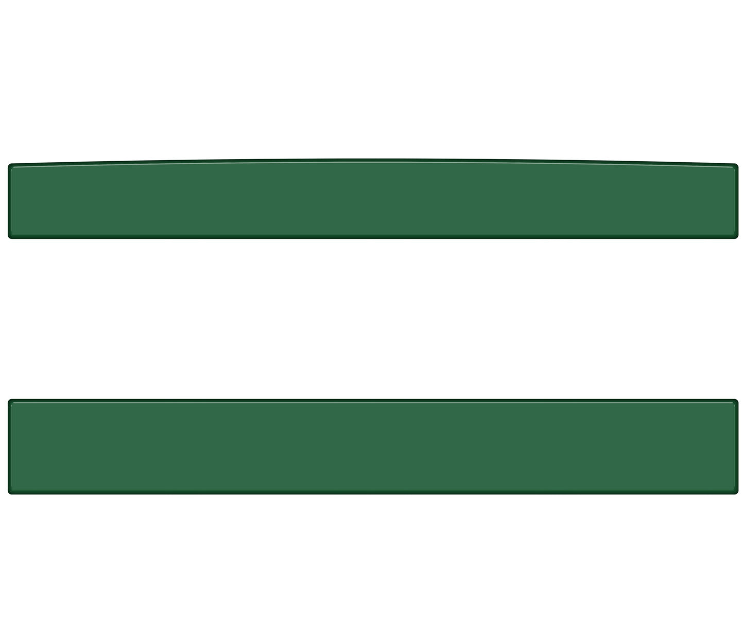 Rear Power Sliding Window Accent Overlays Fits 2016-2023 Toyota Tacoma