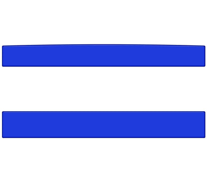 Rear Power Sliding Window Accent Overlays Fits 2016-2023 Toyota Tacoma