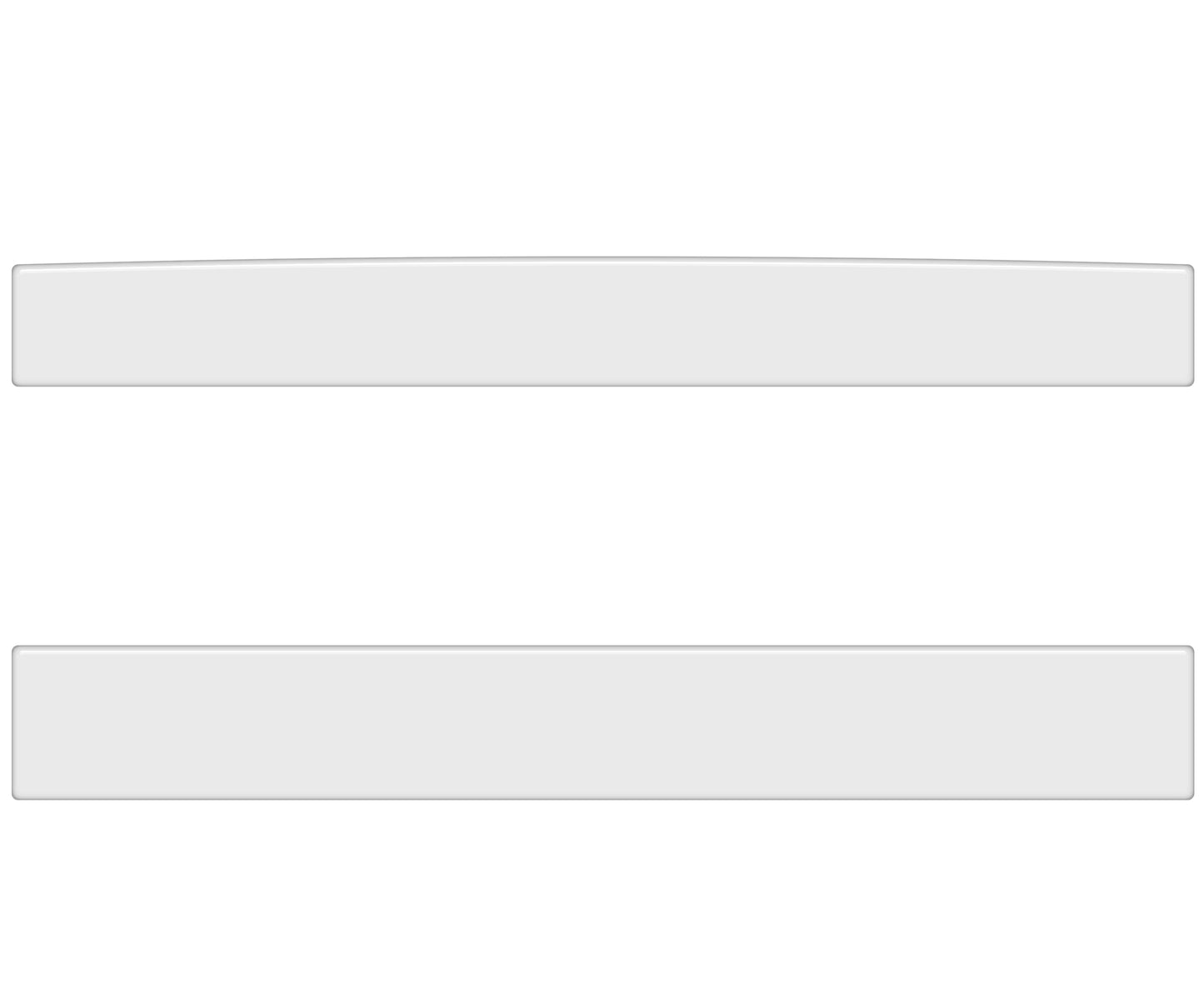 Rear Power Sliding Window Accent Overlays Fits 2016-2023 Toyota Tacoma