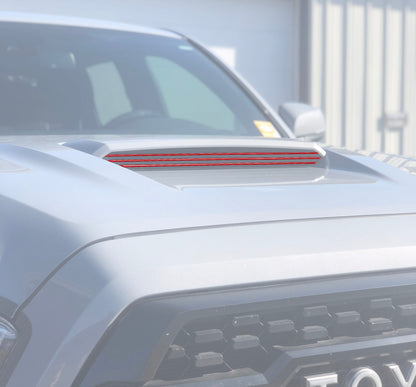 Inner Hood Scoop Line Accents Fits 2016-2023 Toyota Tacoma