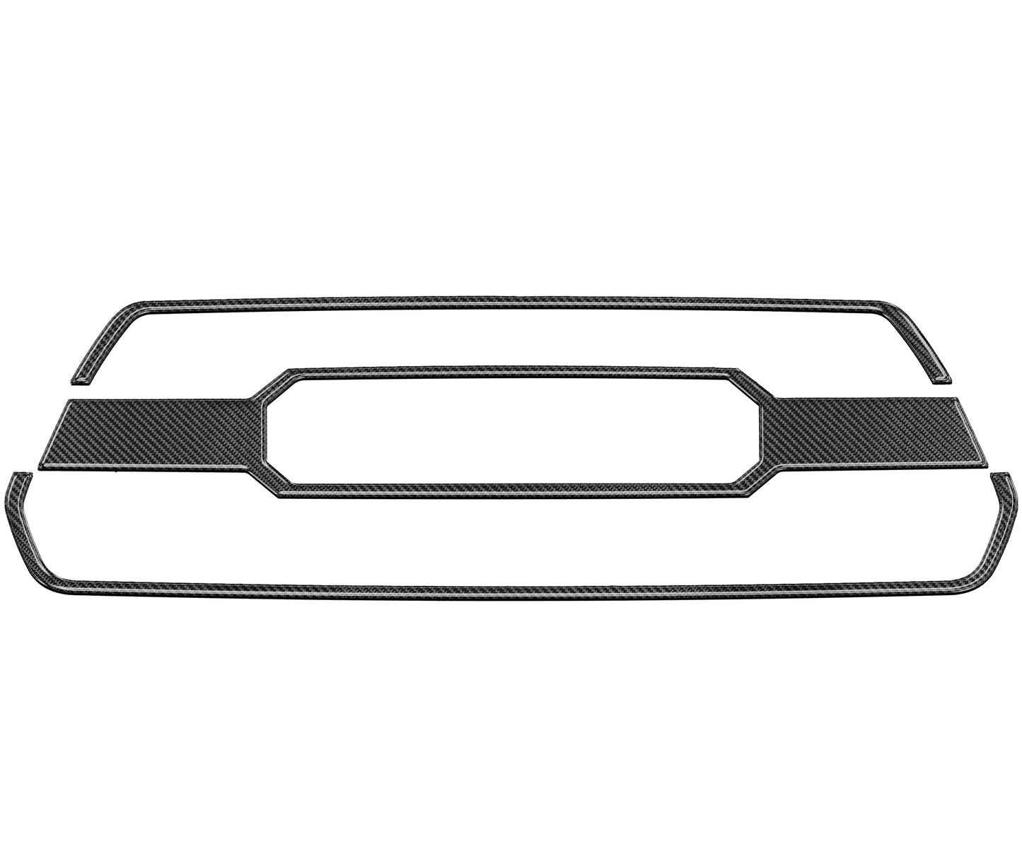 Grille Accent Overlays Fits 2016-2023 Toyota Tacoma