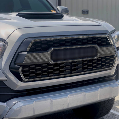 Grille Accent Overlays Fits 2016-2023 Toyota Tacoma