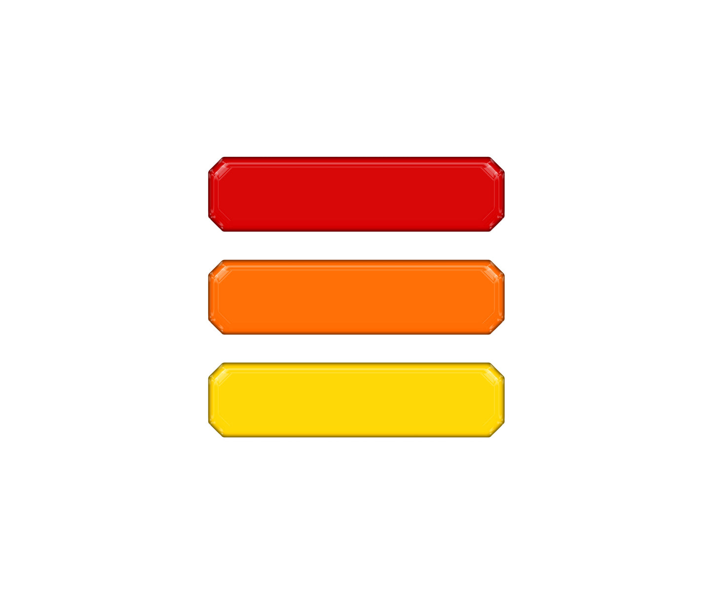 TRI-Color Grille Accent Overlays Fits 2016-2023 Toyota Tacoma TRD Pro Grille