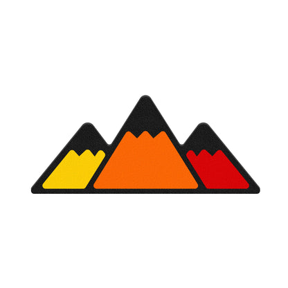 TRI-Color Badge Fits Toyota Models