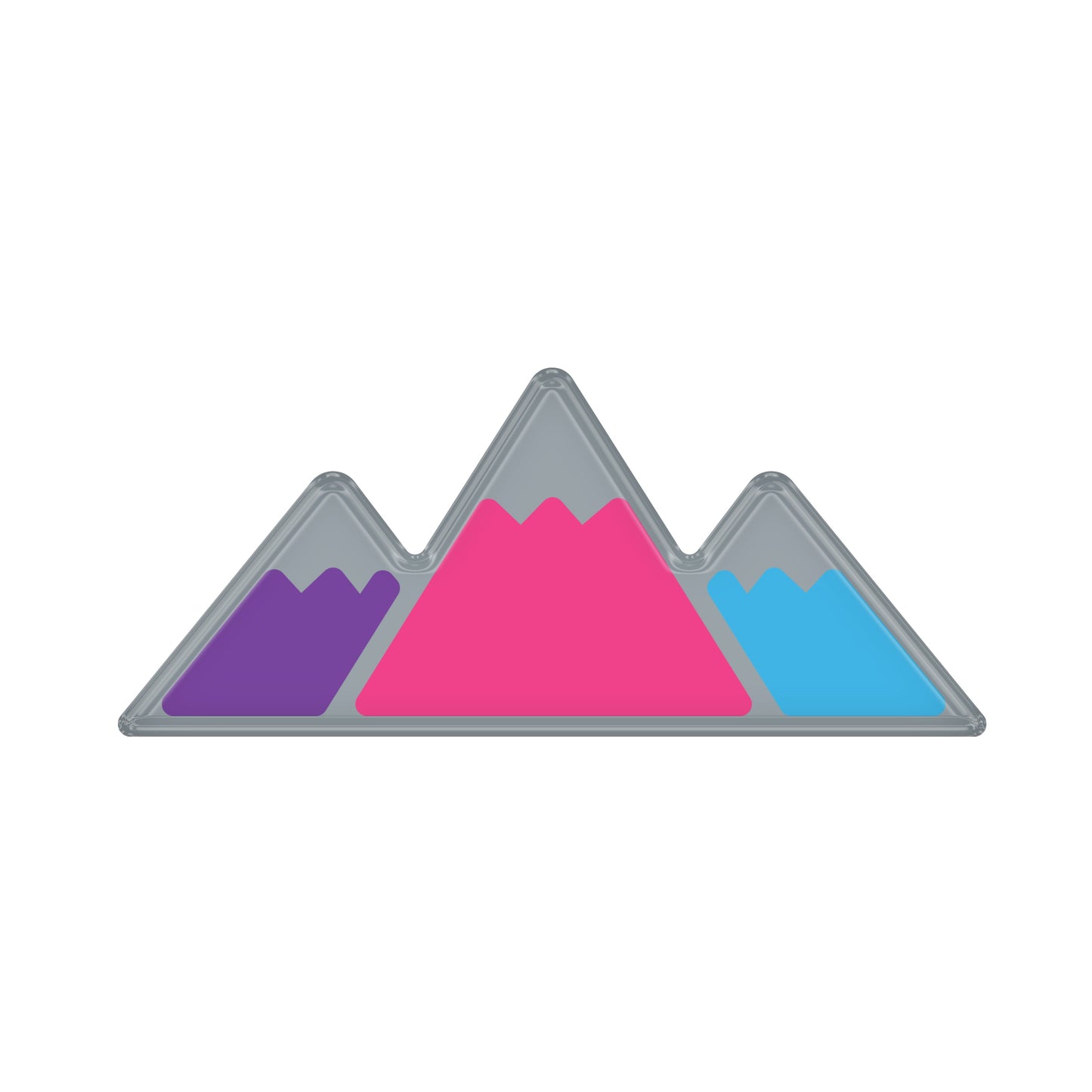 TRI-Color Badge Fits Toyota Models