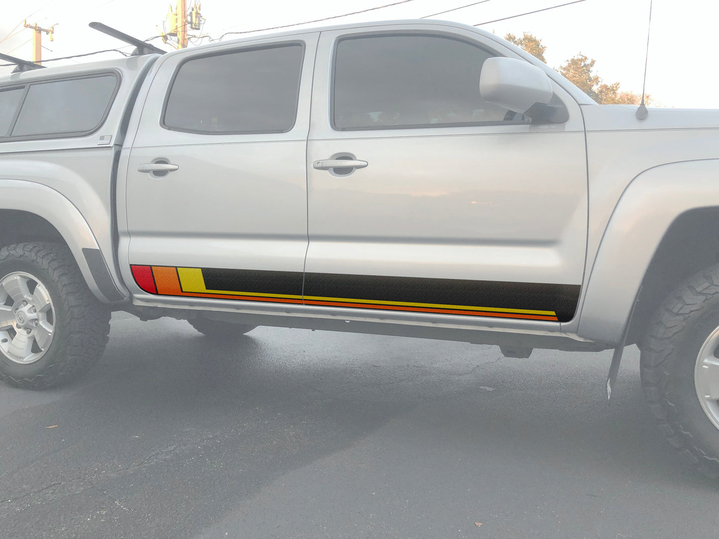 Rocker Panel Protection Overlays Fits 2005-2015 Toyota Tacoma