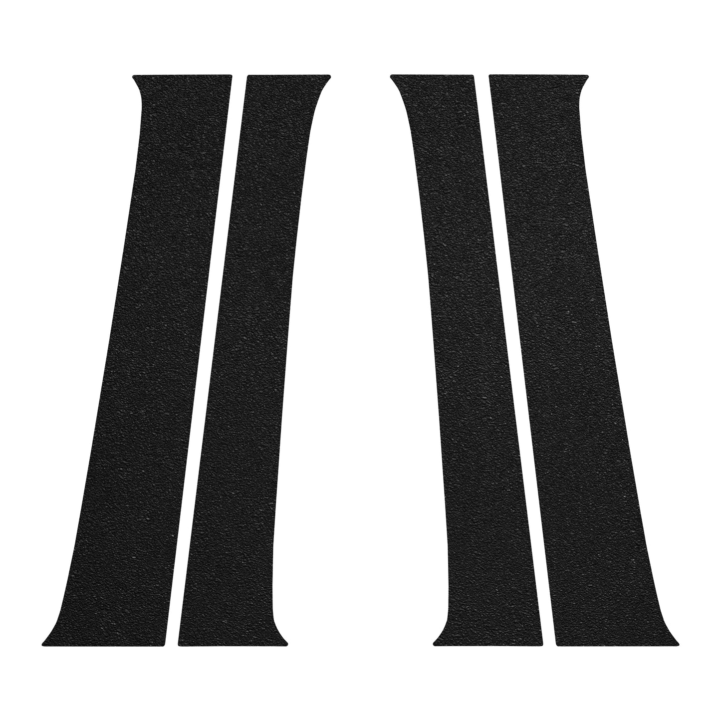 Textured Door Pillar Protection Overlays Fits 2005-2015 Toyota Tacoma