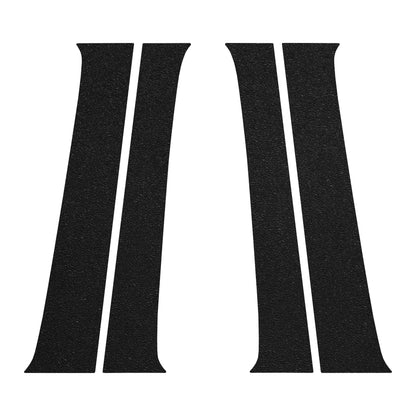 Textured Door Pillar Protection Overlays Fits 2005-2015 Toyota Tacoma