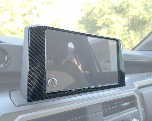 Display Screen Accent Trim Fits 2024-2026 Toyota Tacoma & 2025-2026 4Runner