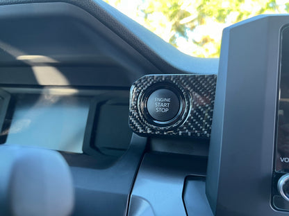 Push-To-Start Button Accent Trim Fits 2024-2026 Toyota Tacoma & 2025-2026 4Runner