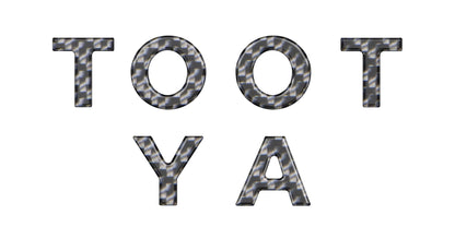 Tailgate Handle Letter Inserts Fits 2024-2026 Toyota Tacoma