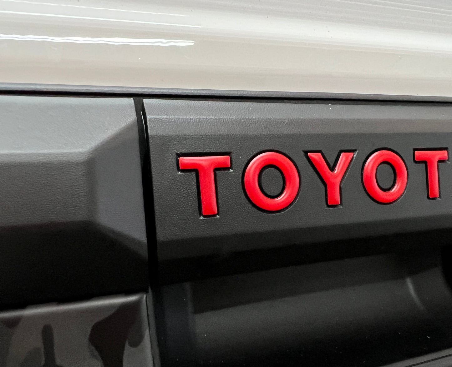 Tailgate Handle Letter Inserts Fits 2024-2026 Toyota Tacoma