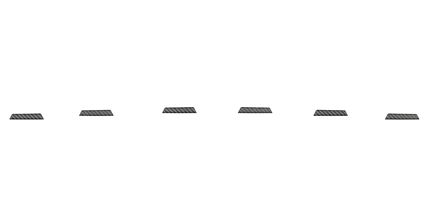 Front Bumper Lower Lines Accent Trim Fits 2024-2026 Toyota Tacoma