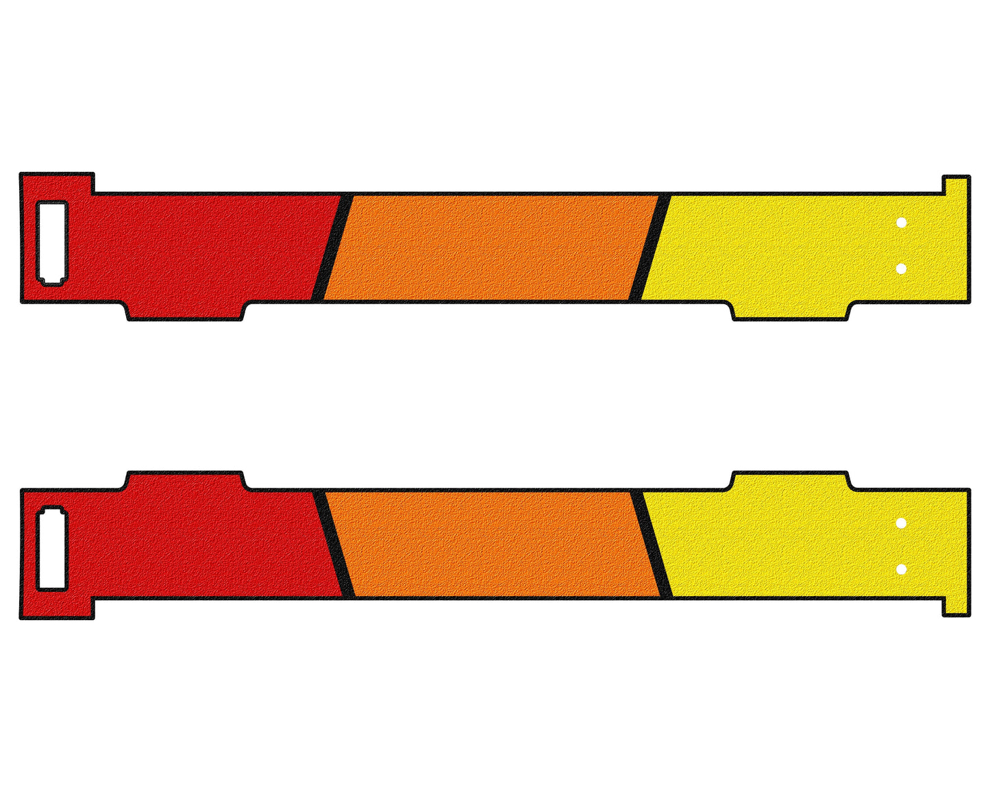 Inner Bedside Liner Overlays Fits 2016-2023 Toyota Tacoma w/5ft Bed