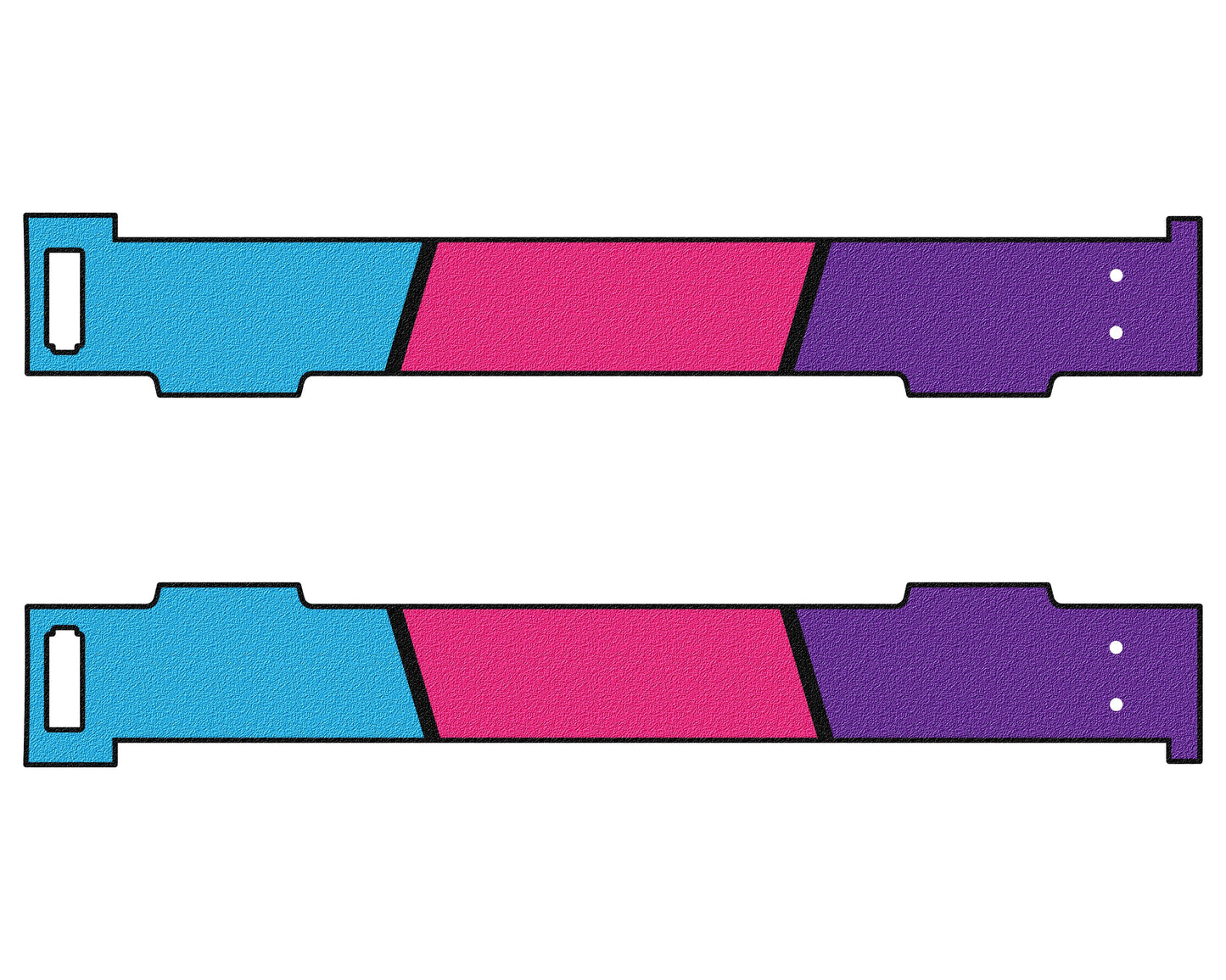 Inner Bedside Liner Overlays Fits 2016-2023 Toyota Tacoma w/5ft Bed