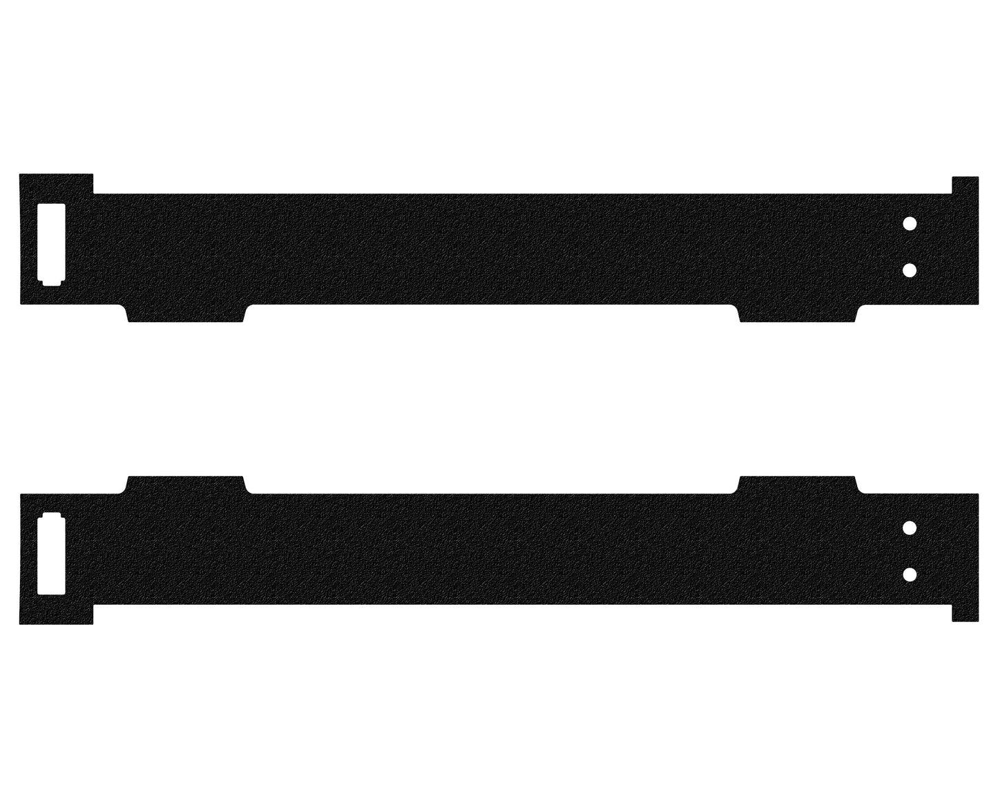 Inner Bedside Liner Overlays Fits 2016-2023 Toyota Tacoma w/5ft Bed