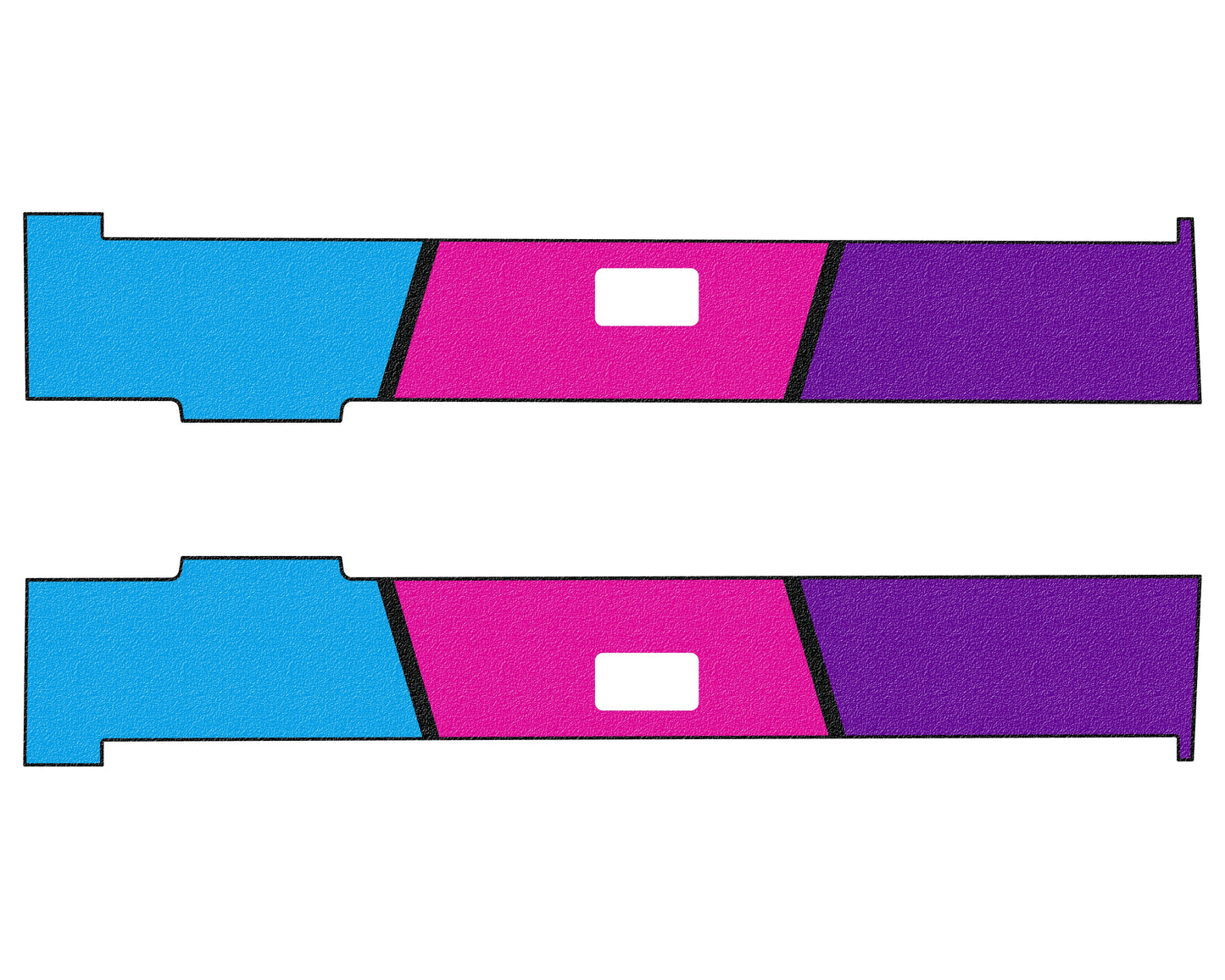 Inner Bedside Overlays Fits 2024-2026 Toyota Tacoma(without Truck Bed Power Port)