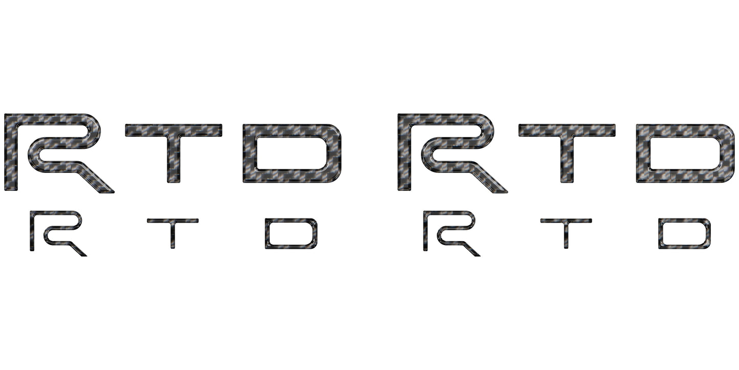 TRD Pro Seat Letter Inserts Fits 2024-2026 Toyota Tacoma