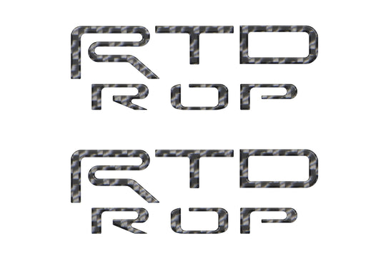 Hood Louver Letter Overlays Fits 2024-2026 Toyota Tacoma