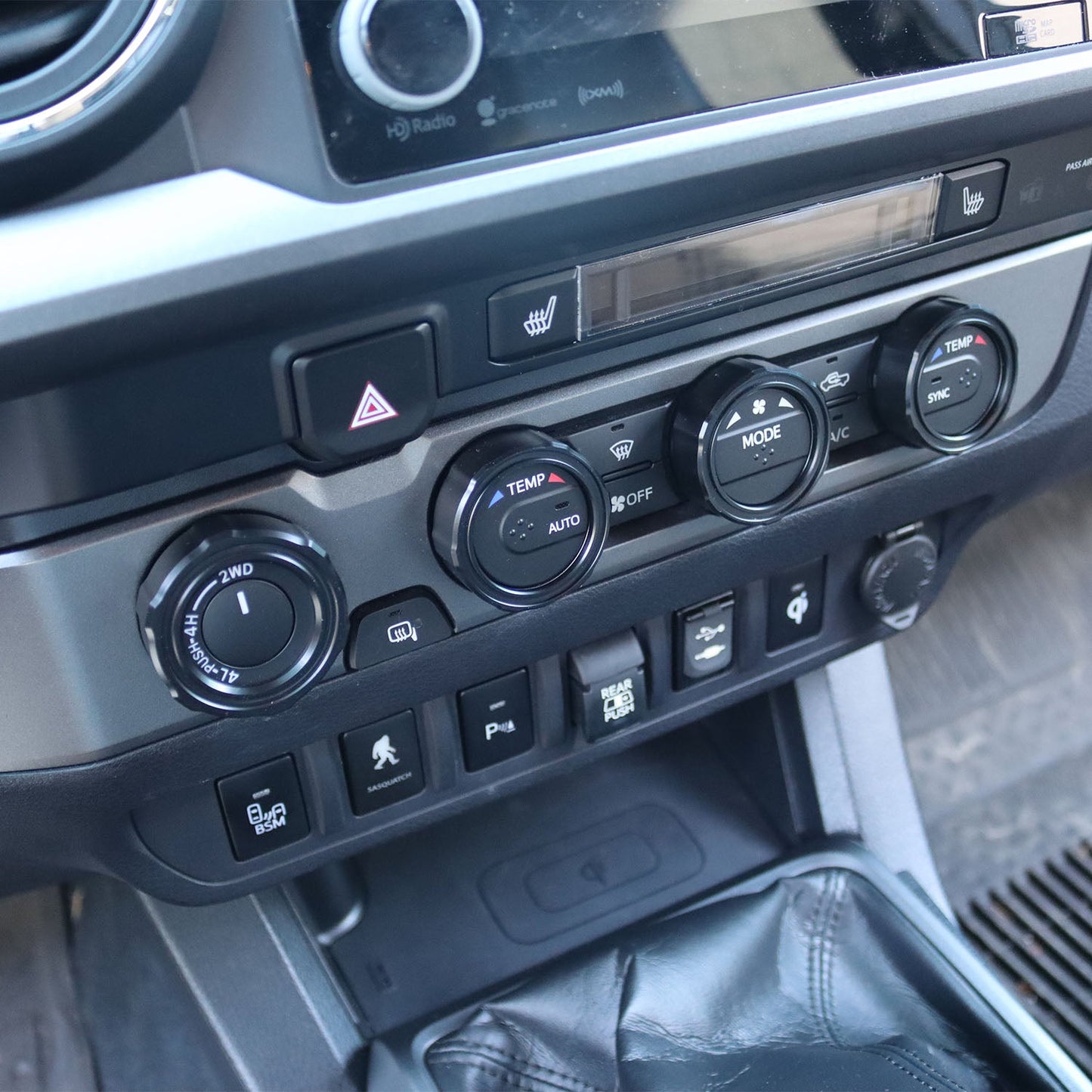 Blackout Control Knob Caps