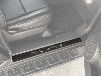 Door Sill Protection Overlays Fits 2006-2014 Toyota FJ Cruiser