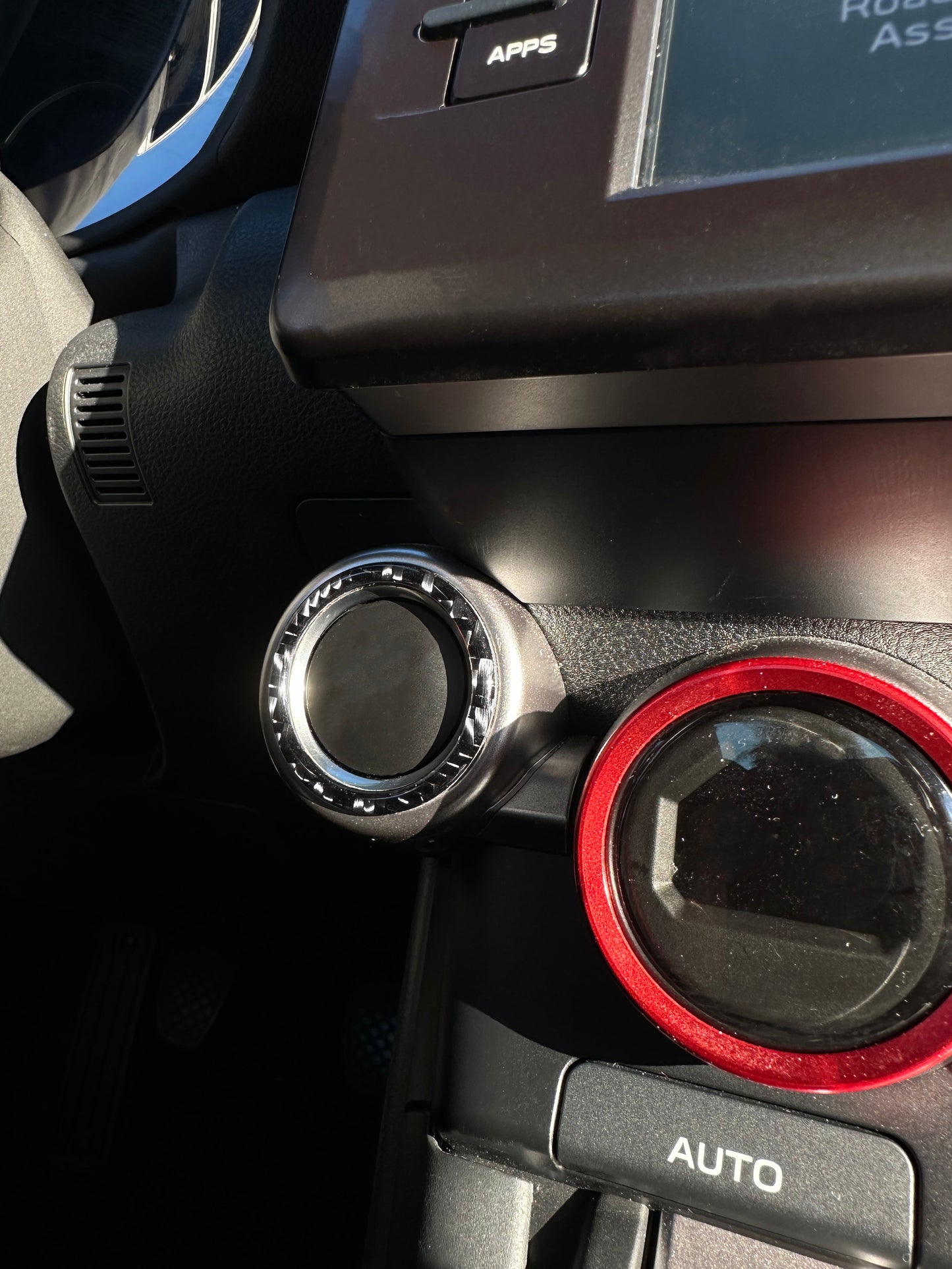 Start Button Ring Accent Trim Fits 2021-2026 Toyota GR86