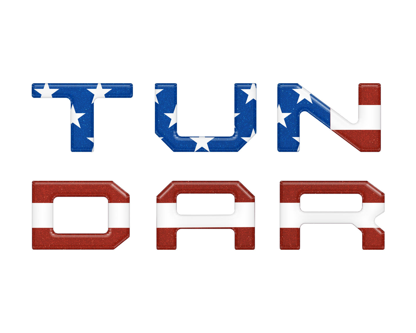 Radio Letter Inserts Fits 2014-2021 Toyota Tundra