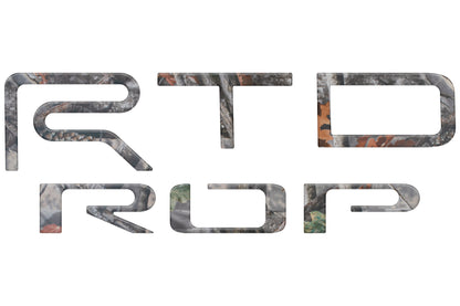 TRD Pro Tailgate Letter Inserts Fits 2022-2026 Toyota Tundra