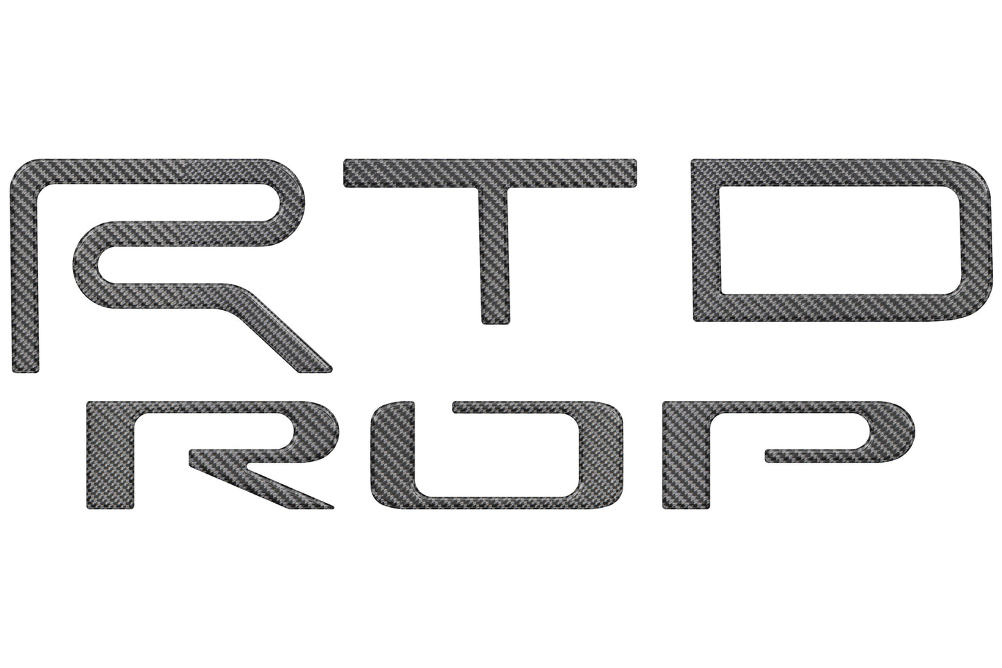 TRD Pro Tailgate Letter Inserts Fits 2022-2026 Toyota Tundra