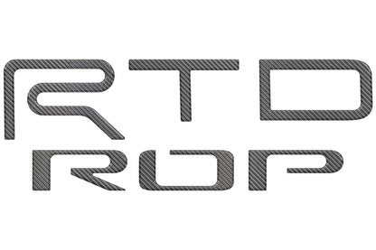 TRD Pro Tailgate Letter Inserts Fits 2022-2026 Toyota Tundra