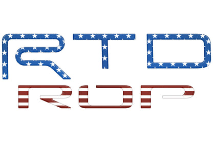 TRD Pro Tailgate Letter Inserts Fits 2022-2026 Toyota Tundra