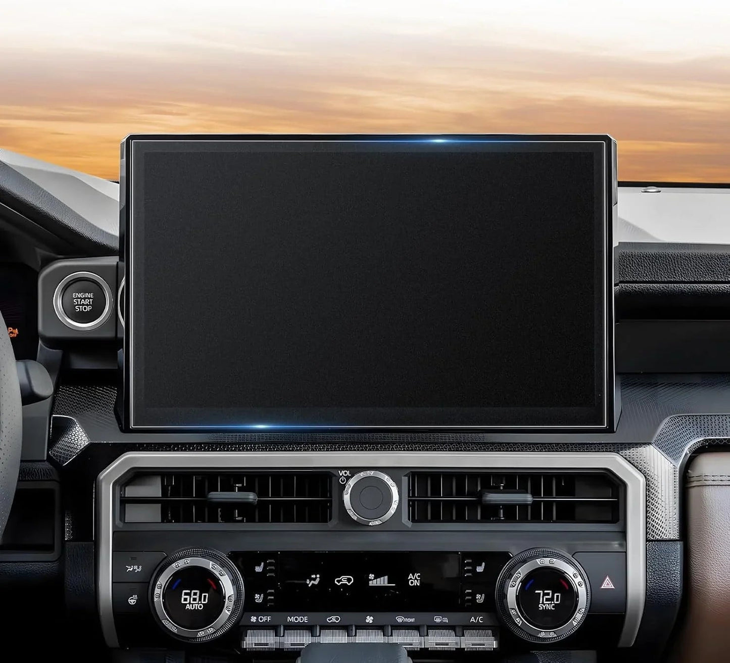 StickerFab 8" / 14" Matte Screen Protector Kit - 2024+ Tacoma / 2025+ 4Runner