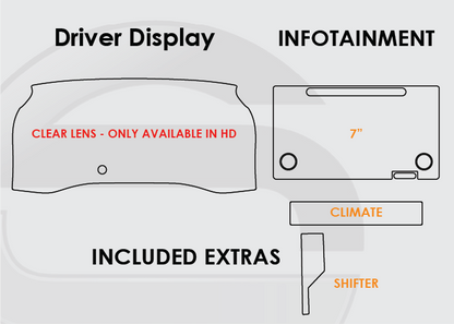Toyota Tacoma Screen ProTech Kit