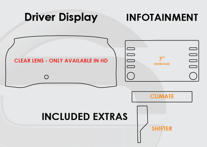 Toyota Tacoma Screen ProTech Kit