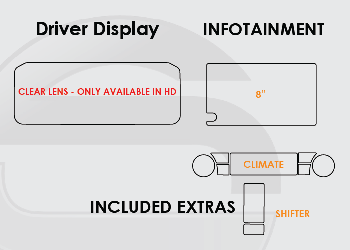 Toyota Tacoma Screen ProTech Kit