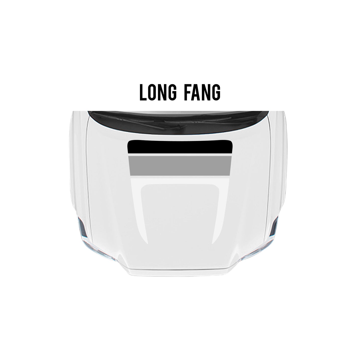 2016-23 Tacoma Sport/Pro Checkered Hood Stamp