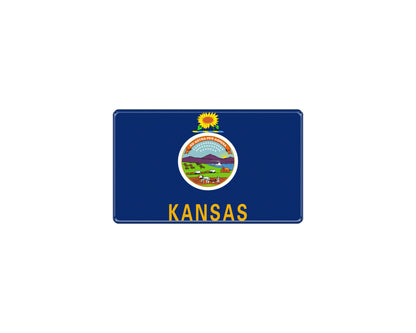 USA Flag Emblem Fits - Universal