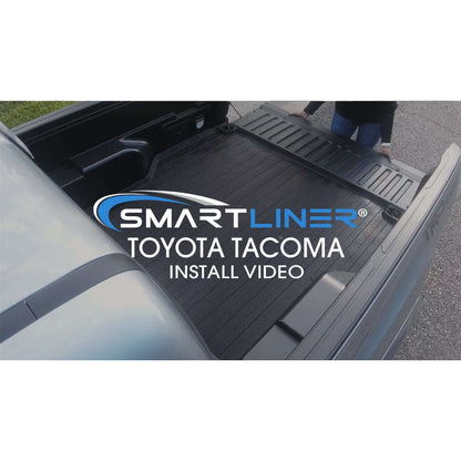 SMARTLINER Custom Fit Floor Liners For 2016-2017 Toyota Tacoma Extended Cab