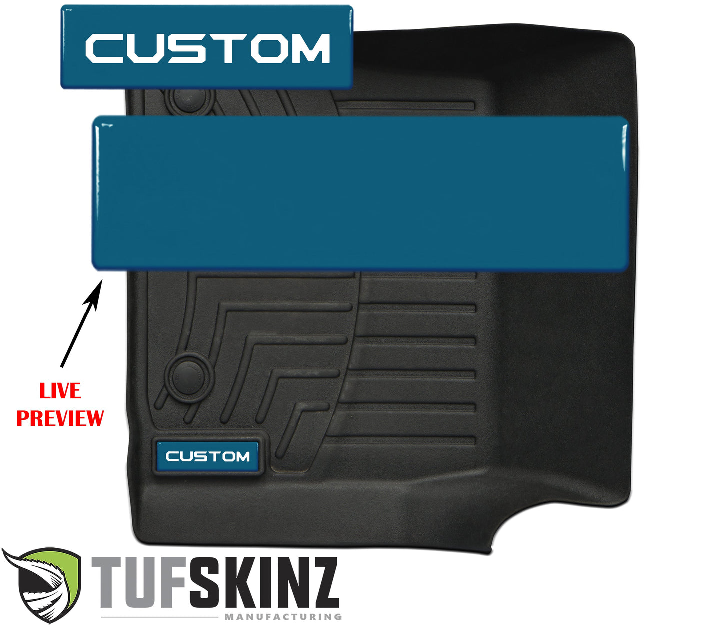 Badge/Emblem Inserts Fits - WeatherTech Floor Mats