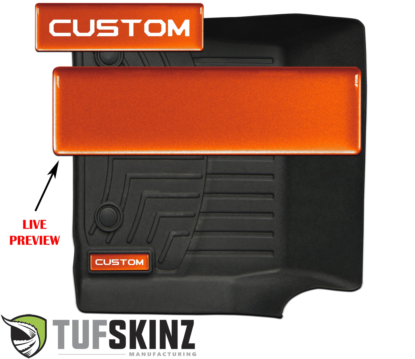 Badge/Emblem Inserts Fits - WeatherTech Floor Mats