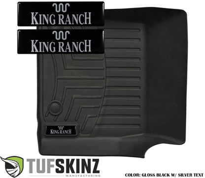 Badge/Emblem Inserts Fits - WeatherTech Floor Mats