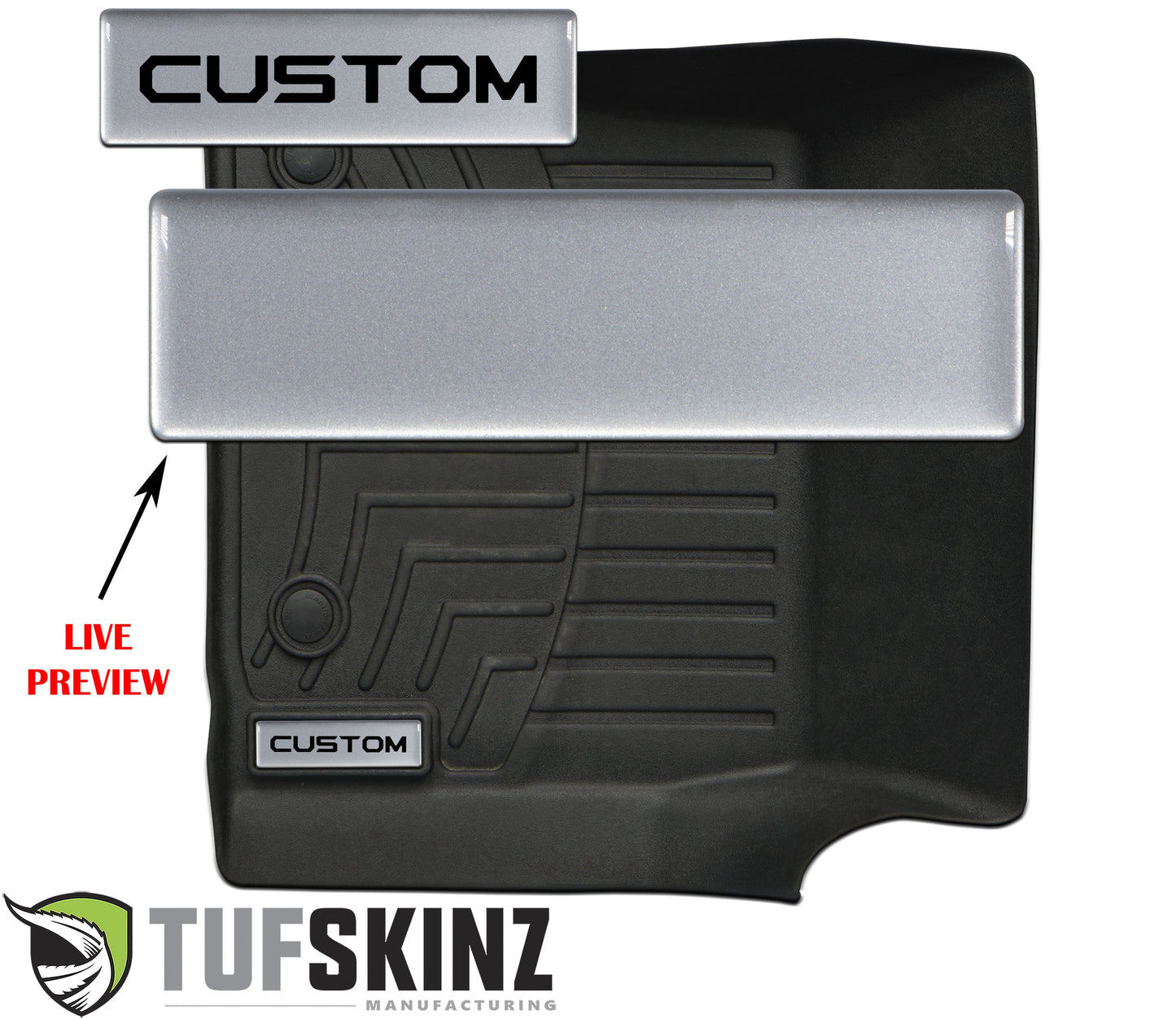 Badge/Emblem Inserts Fits - WeatherTech Floor Mats